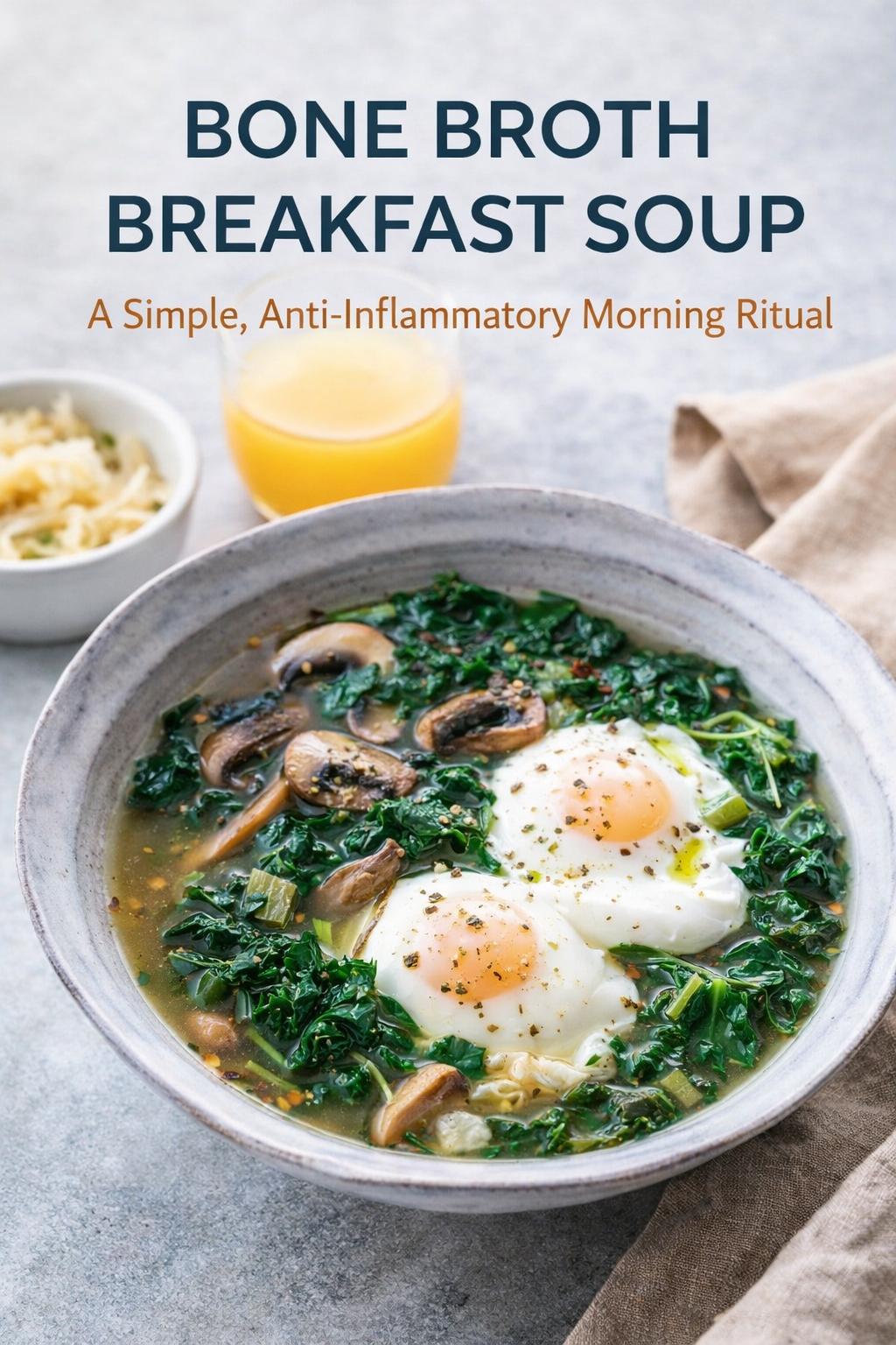 Bone Broth Breakfast Soup: A Simple, Anti-Inflammatory Morning Ritual ...